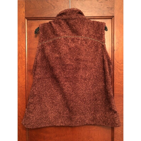 WOOLRICH  SIZE LARGE ROCKY RIDGE VEST TOGGLE BUTTON POCKETS HAZELBERRY HEATHER - Picture 9 of 10